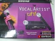Микрофон SHURE SM58 -VOCAL ARTIST.радиосистема 2 микрофона.КЕЙС.