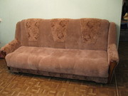 Перетяжка и ремонт мягкой мебели на дому.