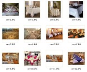 скатерти по-итальянски, фуршетные юбки, чехлы на стулья