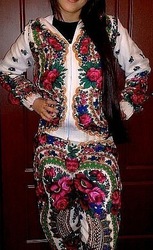 Костюмы в стиле Лурдес,  хохлома,  русский стиль,  Матрёшка