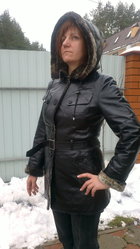 Дубленка _ женская _ практически _ новая.