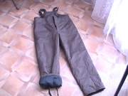 Мужские джинсы и полукомбез