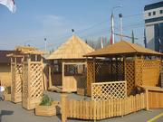 Беседки,  садовая мебель и детские комплексы