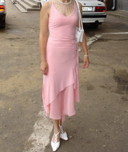 Платье вечернее трикотажное