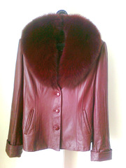 куртка женская, кожаная