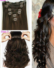 Накладные волосы  deluxe