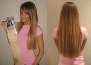 Накладные волосы на заколках пряди