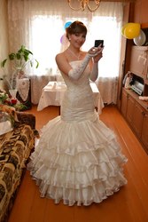 свадебное платье 