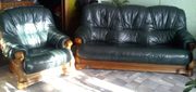 Продам итальянскую кожаную,  мягкую мебель,  изумрудного цвета