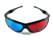 3D стерео очки анаглиф ( Anaglyph )