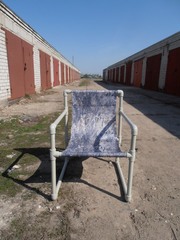 Оригинальный шезлонг от Американских дизайнеров.