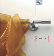 Карнизы стальные,  карнизы металлические, карнизы для штор металлические