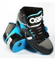 Женские высокие кеды Osiris NYC 83 BLK/CHR/teal
