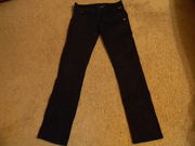 Продаются женские черные х/б брюки,  размер 29