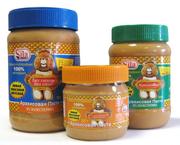 Арахисовая,  фундуковая паста