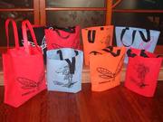 Пляжные сумки спанбонд в ассортименте (опт)