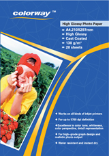 130г глянцевая фотобумага из Китая