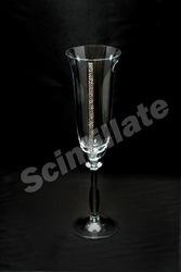 Бокалы под шампанское и чайные пары с кристаллами сваровски