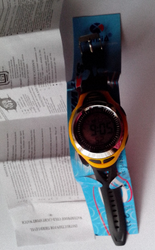 Часы электронные для активного отдыха.