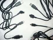 Кабели USB от телефонов.