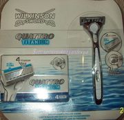 Станок Wilkinson sword Quattro titanium