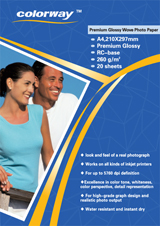 260г суперглянцевая фотобумага (САТИН)(на базе RC) из Китая