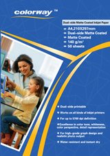 140г двухсторонняя матовая бумага для струйной печати из Китая