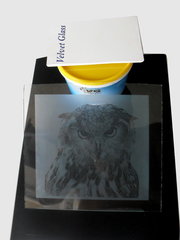 Паста для травления стекла и зеркал