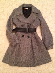 Модное женское пальто