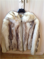 Стильная шубка из бобра размер 40 