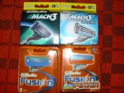 Продаю бритвенные станки и сменные кассеты Gillette