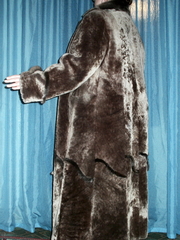 Длинная шуба большого размера