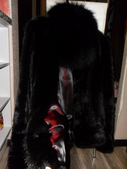 Норковый полушубок 