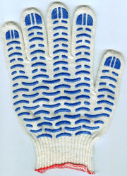 Перчатки хб с ПВХ от производителя.