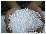 Производство мебельных шариков из пенопласта.