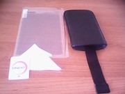 Продаю чехол кожаный на iPhone 4 и защитную пленку