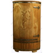 Фитобочка с резьбой