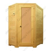 Угловая двухместная инфракрасная сауна