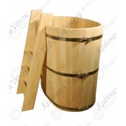 Овальная Двухместная купель из кедра