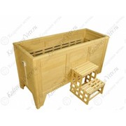 Кедровая инфракрасная галечная баня - фурако