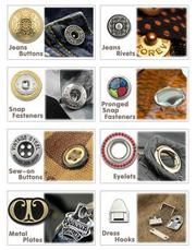 NCS tekstil швейная металлофурнитура, кнопки оптом из Турции