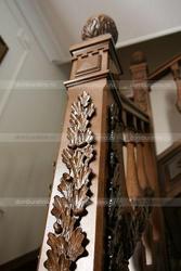 Резная мебель из массива дуба. Ручная работа