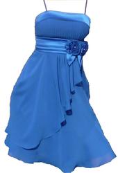 Вечернее шифоновое платье