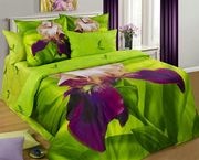 Постельное белье сатин. Наматрасник в   подарок!