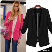 Европейские и американские звезды Новый тонкий пиджак большие ярдов