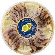 Сельдь филе с лимоном