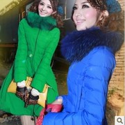 GRYR119 2013 новая зимняя ночь зеленый Г-жа Фокс качели куклы и длинны