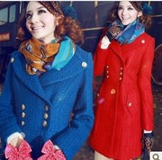 GRN36 2013 новых зимних YY г-жа Николь была тонкая талия шерстяное пал