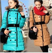 GRYR163 специальное разрешение енота меховым воротником двубортный пид