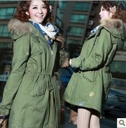 GRMY09 2013 новых леди Винтер была тонкая фигура Рисунок енота меховым